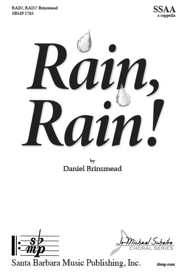 Rain, Rain! community sheet music cover